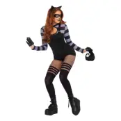 Inbrottstjuv Katt Deluxe Maskeraddräkt - Medium