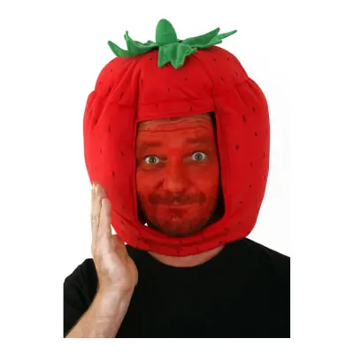 Jordgubbe Mask - One size