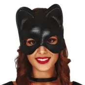Katt Mask Svart