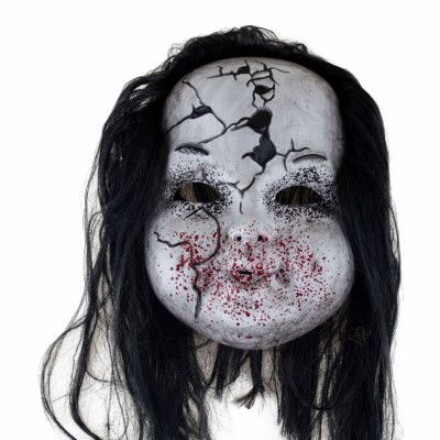 Läskig Bebis med Hår Mask