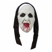 Läskig Nunna Mask - One size