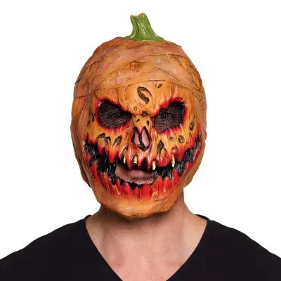 Läskig Pumpa Mask - One size