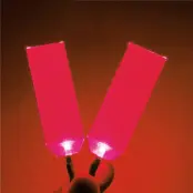 LED-Ögon för Mask - Röd