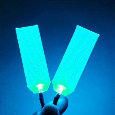 LED-Ögon för Mask - Turkos