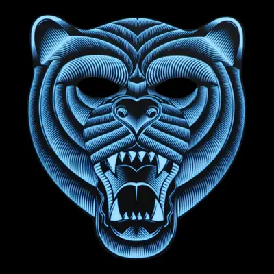 LED Mask Björn - One size