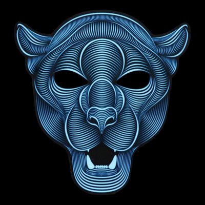 LED Mask Jaguar
