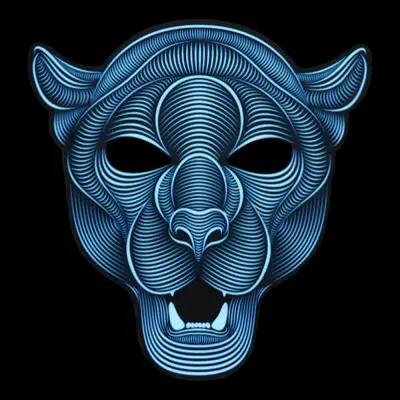 LED Mask Jaguar