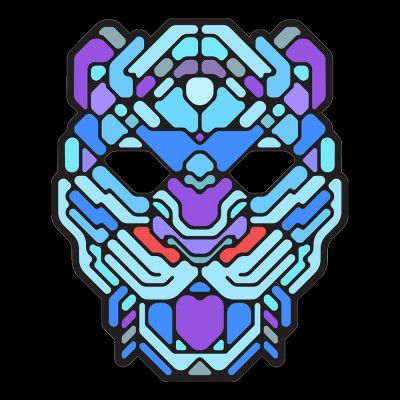 LED Mask Lodjur - One size