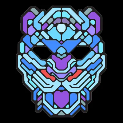 LED Mask Lodjur - One size