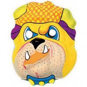 Leende Bulldog - Mask med Hård Form Till Barn