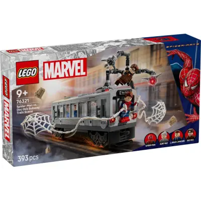 LEGO® Marvel Spider-Man mot Doc Ock: tunnelbanescenen 76321