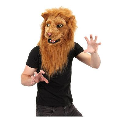 Lejon Rörlig Mun Mask - One size