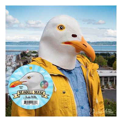 Måsfågel Mask - One size