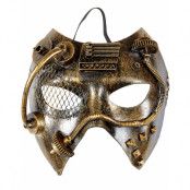 Machine - Guldfärgad och Svart Steampunk Mask