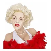 Marilyn Monroe Mask med Hår - One size