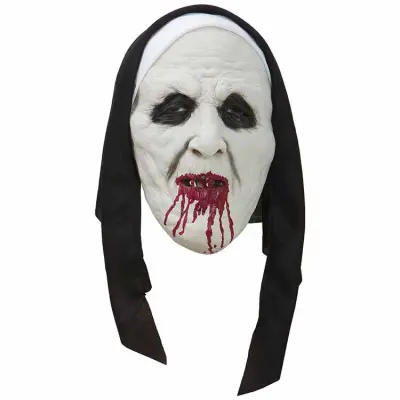 Mask Läskig Nunna