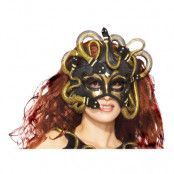 Medusa Mask med Ormar - One size