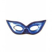 Metallic Cat Eye mask - blå
