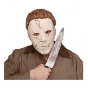 Michael Mayers Zombie Mask & Kniv - One size