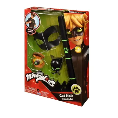 Miraculous Cat Noir Dress Up Set - Miraculous -  Leksaksaffären