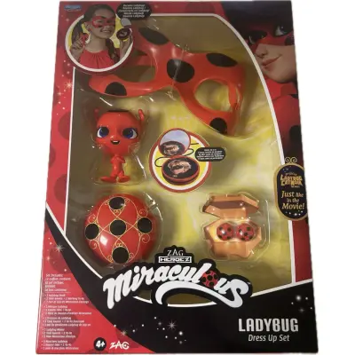 Miraculous Dress Up Set Ladybug - Miraculous -  Leksaksaffären