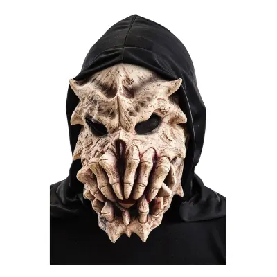 Monsterskelett Mask med Huva - One size
