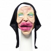 Nunna med Stora Läppar Mask - One size