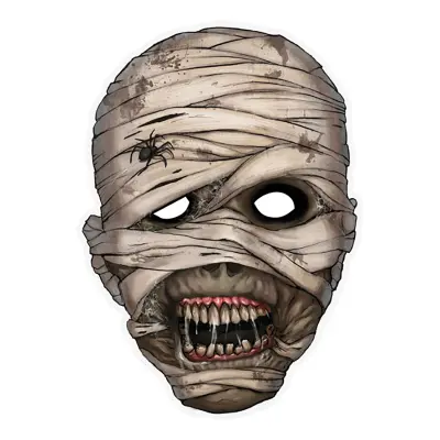 Pappersmask Mumie