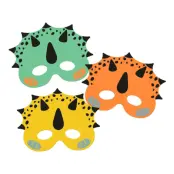 Pappmasker Dino Roar - 6-pack