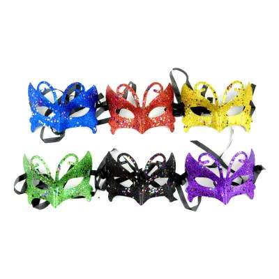 Parad- och Partymask - Grön