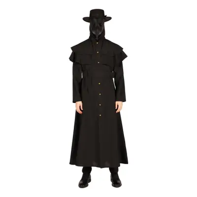 Pesten Doktor Deluxe Maskeraddräkt - Small/Medium