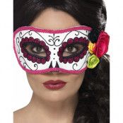 Pink Senorita - Day of The Dead Maskerad Mask