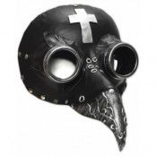 Plague Doctor Mask med kors på pannan