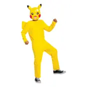 Pokémon Pikachu Klassisk Barn Maskeraddräkt - Large