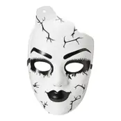 Porslinsdocka Deluxe Mask