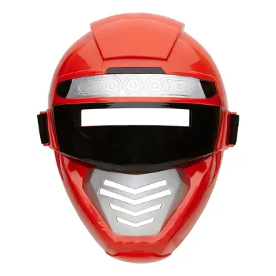 Power Rangers Röd Mask Barn - One size
