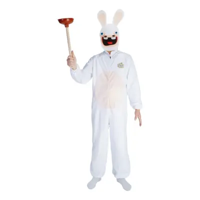 Raving Rabbids™ Maskeraddräkt - Small/Medium