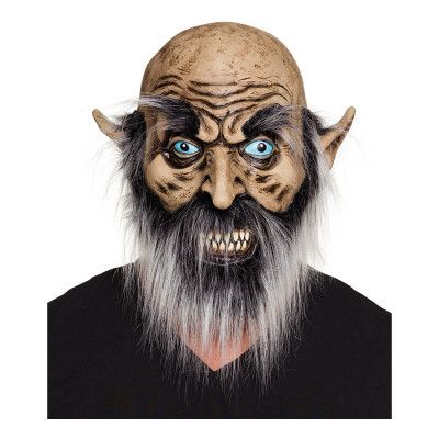 Rynkig Man Mask med Hår - One size