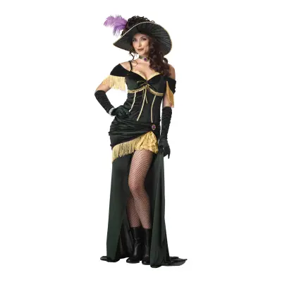 Saloon Madame Maskeraddräkt