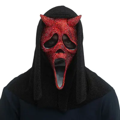 Scream Ghost Face Djävul Bling Mask