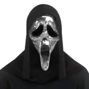 Scream Ghost Face Mirror Mask - One size