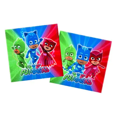 Servetter Pyjamashjältarna - 20-pack