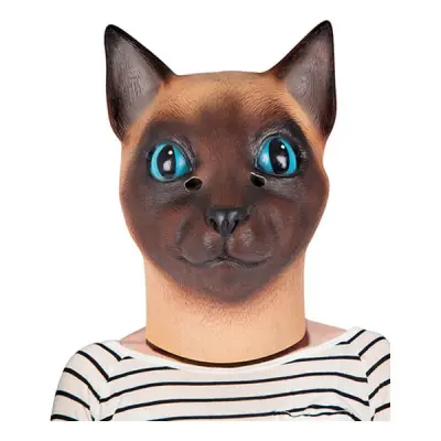 Siames Katt Mask - One size