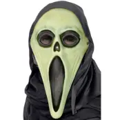 Självlysande Screamer Mask