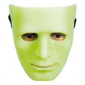 Självlysande Staty Mask - One size