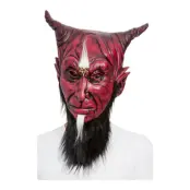 Skäggig Djävul Mask - One size