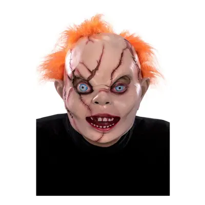 Skräckdocka Mask - One size