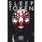 Sleep Token Flagga - Vessel Mask - för  flerfärgad