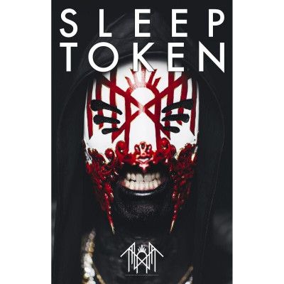 Sleep Token Flagga - Vessel Mask - för  flerfärgad