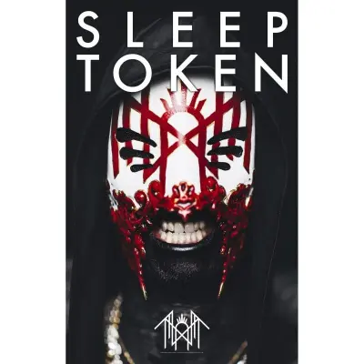 Sleep Token Flagga - Vessel Mask - för None - flerfärgad